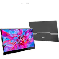 Lipa AX-60T Portable Monitor Touch 4K Ultra HD 15,6 Zoll - Mit Touchscreen - Tragbarer Monitor für Laptop - Gaming monitor - Externer Bildschirm