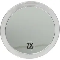 Ici Paris Xl Spiegel mit 2 Saugnäpfen - Kunststoff, Vergrößerung 7-fach, Ø 15 cm