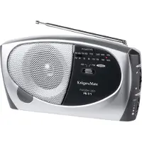 Krüger&Matz Tragbares Radio FM AM SW Netzwerkbatterien KrugerMatz
