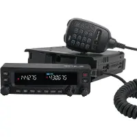 Retevis MA1 Amateurfunkgerät, 50W Amateurfunk Transceiver mit Abnehmbarem Bedienfeld, Cross Band Repeater, 2m/70cm/FM/AM, 800 Kanäle
