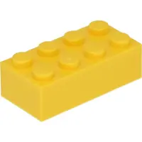 LEGO 2x4 Stein 3001 - 250 Stück Gelb