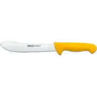 Arcos Metzgermesser Farbe - Prof 292600 in Edelstahl Nitrum und mango ergonomische gelbe Polypropylenklinge 20 cm, Vitrine