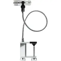 Schwaiger GLED0030, Grillleuchte, Schwarz, Silber, Aluminium, Gummi, LED, IP44, Akku