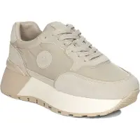 Big star Damen Sneakers mit Plateausohle in Beige, Kollektion Frühjahr-Sommer 2025