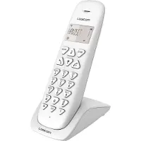 Logicom Vega 150, DECT-Telefon, Kabelloses Mobilteil, 20 Eintragungen, Weiß