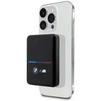 BMW Induktions Powerbank M Collection Magsafe 15W 5000Mah + Kabel - Schwarz