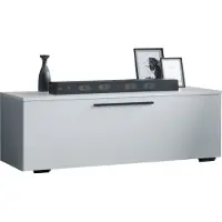 VCM TV Möbel | Lowboard | Fernsehschrank mit breiter Klapptür | Maße H. 39 x B. 115 x T. 40 cm | Fernseh Möbel – Arila M