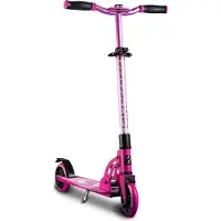 Globber SIX DEGREES Aluminium Scooter Junior mit Klappmechanismus u. Ständer, 145 mm, höhenverstellbar, , pink
