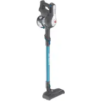 Hoover HF122CAR 011, Stabstaubsauger, Beutellos, Blau, Titan, 0,9 l, Gummi, Trocken