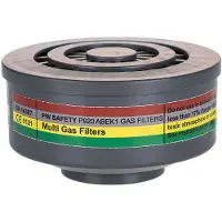 Portwest Gasfilter Typ ABEK1 mit Spezialgewinde - Grau