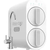 Waterdrop G2P600 Umkehrosmose-Wasserfiltersystem, 8000 Liter, 2:1 Reinwasser, Tanklos, Entkalkungsanlage RO System unter der Spüle