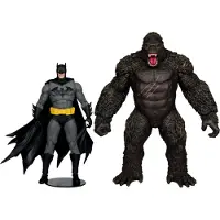 Mcfarlane Toys DC Justice League Monsterverse DC Multiverse Actionfiguren 2er-Pack Batman & Kong 29 cm