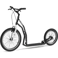 Yedoo Scooter Mula Y40 Tretroller mit Luftreifen 20/16 Schwarz