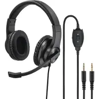 Hama PC-Office-Headset "HS-P300", Stereo, Schwarz
