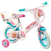 Toimsa Kinderfahrrad 12" Paw Patrol Weiß 1281 Mädchen
