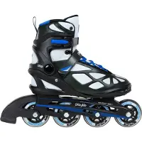 Playlife inline-Skates Uno Black 80 softboot 82A schwarz Größe 39