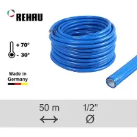 Rehau Trinkwasserschlauch Rauaqua T-Flex 1/2" - 50m