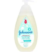 Johnson & Johnson Johnson's Baumwolle Touch Dusch- und Badegel 2-in-1, 500ml