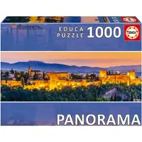 Educa Borras Alhambra Granada Puzzle 1000 Stücke Golden Golden One Size