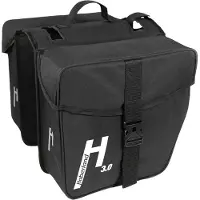 Haberland Doppeltasche Basic M 3.0 schwarz, 31x31x12cm, 25ltr