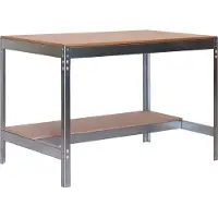 Proregal Werkbank BUFFALO | HxBxT 84x120x76cm | Traglast 600kg | Verzinkt