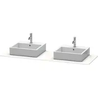 Duravit Konsole XSQUARE m 2 Auschnitten 16x1600x550mm we sdm