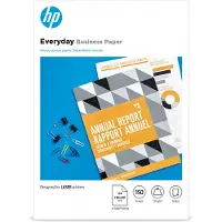 HP EverydayLaser-Papier, glänzend, 120 g/m² – 150 Blatt/A4/210 x 297 mm, Laserdrucken, A4 (210x297 mm), Glanz, 150 Blätter, 120 g/m², Weiß