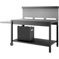 Forge Adour TRCA NG 2019, Haupttisch, Schwarz, Grau, Stahl, Forge, CE, 1226 mm