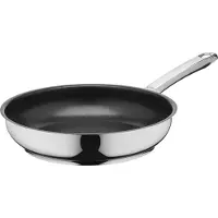Silit Bratpfanne "Calabria Induktion" Cromargan Edelstahl Rostfrei 18/10 1 Stk. tlg. Silitan Antihaftversiegelung, polierter Edelstahl, induktionsgeeignet