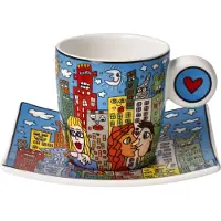 Goebel James Rizzi Summer in the City Espressotasse