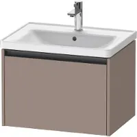 Duravit Waschtischunterschrank Ketho.2 63,4x45,5cm, bas. ma, 1 Ausz., wandhängend