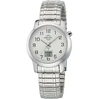 Master Time MTLA-10307-12M Damen-Funkuhr mit Zugband
