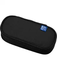 Oxford 400183592 Schlamper oval - 23 x 11 x 6 cm, schwarz