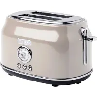 Haden Dorset Putty 2 Scheiben Toaster, beige