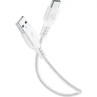 Cellularline Power Cable 300cm - USB-C, 3 m, USB A, Weiß