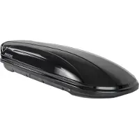 Menabo | Dachbox - Schwarz - 198x79x37 cm - 460 L - Tragfähigkeit 75 kg - Diebstahlsicherung