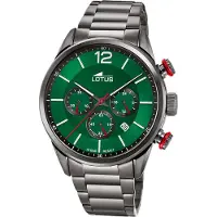 Lotus Herren Uhr Classic Luxus Elegant Edelstahl Armbanduhr grau UL18686/4