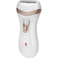 ProfiCare Epilierer PC-LBS 3002 3in1, Lady Shaver und Hornhautentferner in Einem, Akkubetrieben, mit praktischer Aufbewahrungstasche, weiß-champagner