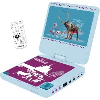 Lexibook DVDP6 Tragbarer DVD-Player, 17,78 cm (7 Zoll) Display, USB
