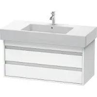 Duravit Waschtischunterschrank Ketho 100x45,5cm, we ma, 2 Schubk., wandhängend