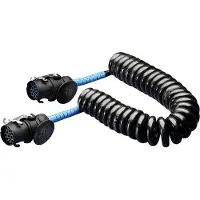 Hella Elektrowendel 8KA 007 648-041 420mm Metall Polyurethan(Polyurethan)