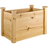 Dema Blumenhochbeet aus Holz 104x63x77 cm Cicero