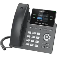 Grandstream Networks GRP2612, IP-Telefon, Schwarz, Kabelgebundenes Mobilteil, Im Band, Außerhalb des Bandes, SIP-Info, Supervisor, Benutzer, 2 Zeilen