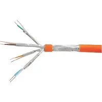 Equip Cat 7 S/ftp Halogenfreies Spiralkabel 100 M