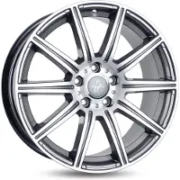 KESKIN 18 Zoll KESKIN KT16 5x112 ET45 Alufelgen PALLADIUM FRONT POLISH