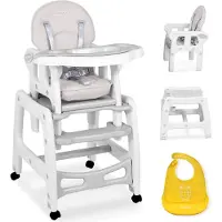 Ricokids 7090 Hochstuhl Sinco 5 in 1 - Grau