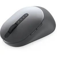 Dell Pro Plus-Maus – MS5320W, rechts, Optisch, RF Wireless + Bluetooth, 1600 DPI, Grau, Titan