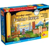 Lisciani I'M GENIUS SEARCH POLAND EUROPE Lehrreiches Brettspiel