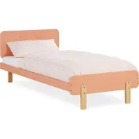 Homestyle4u Holzbett 90x200 Kinder mit Lattenrost Kinderbett Rosa Mädchen Jugendbett Kiefer Massivholz