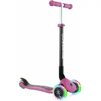 Globber Scooter Ab 3 Jahren Primo Foldable Lights Pastell Rosa